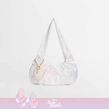 彎月雲朵肩背包(牡蠣寶寶系列)