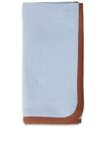 La DoubleJ - Rainbow linen napkins (set of 2) - unisex - Linen/Flax - One Size - Blue