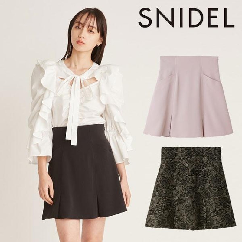 SALE スナイデル SNIDEL ハイウエストスカショーパン レディース 