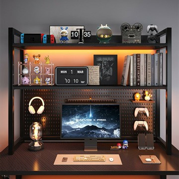 公司貨 最低價 多層收納架 辦公室桌面多層整理架小架子簡易書架小型鐵藝置物架書桌上收納架