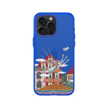 iPhone 15 Pro Max Clear 激光藍 - 幾米 Jimmy Liao - 地下鐵-屋頂漫遊