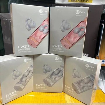 來酷EW317夾耳式藍牙耳機真無線手機電腦音樂不入耳掛耳跑步運動