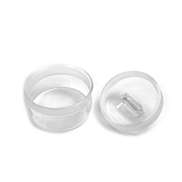 多件式工具組 小玻璃罐 2入 玻璃儲物罐 飾品收納 玻璃空瓶 樣品瓶 迷你瓶 擴香瓶 圓形玻璃瓶 165-GWB5030