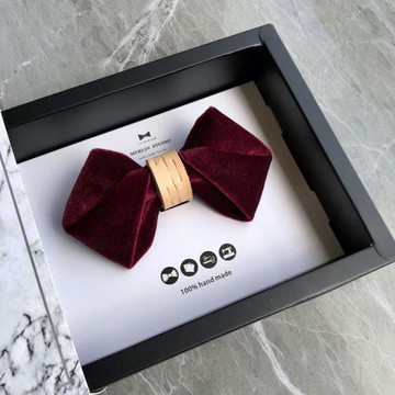 MERLIN STUDIO植鞣精英藍紅系列婚領結煲呔時尚西歐聚會PARTY禮物