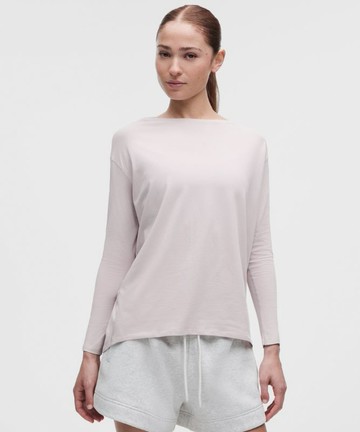 Back In Action Organic Cotton-Blend Long-Sleeve Shirt Size 8