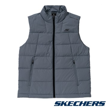 SKECHERS 男羽絨背心 - P425M013-02N6