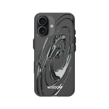iPhone 17 Clear (相機按鈕) 酷墨灰 - WISDOM - RIPPLE