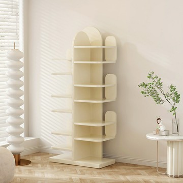 免運 開立發票 書架落地置物架網紅仙人掌收納架學生家用創意多層儲物簡易小書柜 快速出貨