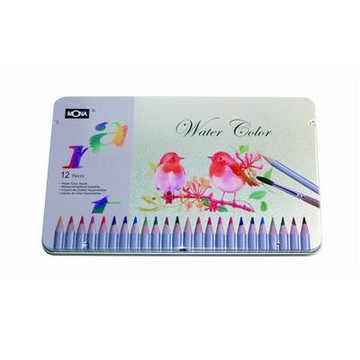 MONA 水溶色鉛筆/12色鐵盒裝(4480-12)