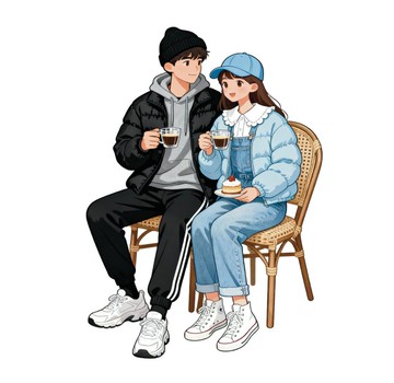 雪中漫漫 PET 紙膠帶