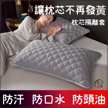 隔日到貨🔥可水洗枕套🔥防螨枕頭套 枕套 枕頭保潔墊 防口水 防汗液 枕頭枕芯保護套 可水洗枕頭套 家用成人枕套