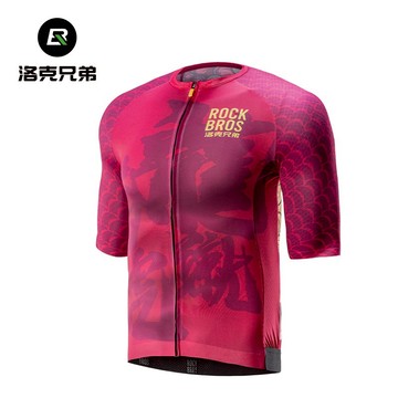 ROCKBROS洛克兄弟旗艦店 騎行服 公路車騎行服 騎行短袖 騎行上衣 速乾騎行上衣 透氣服 山地車騎行服