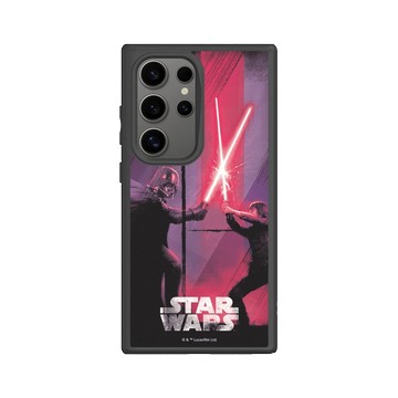 Galaxy S24 Ultra SolidSuit 黑 - 迪士尼-星際大戰 Star Wars - 路克 vs 黑武士