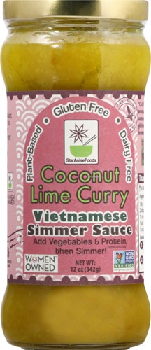 Star Anise Foods Vietnamese Simmer Sauce Coconut Lime Curry 12 oz
