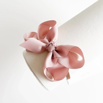 澳洲手工髮飾 Chléa & Co.-大蝴蝶結嬰兒髮帶 新生兒髮飾 送禮