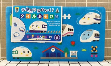 【震撼精品百貨】Shin Kan Sen 新幹線 立體安全貼紙*99960 震撼日式精品百貨