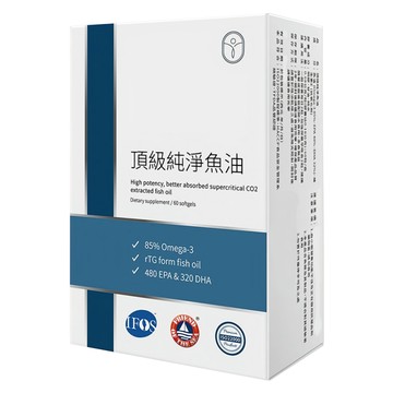 De Chuang 德創生技 頂級純淨魚油  60顆  1盒
