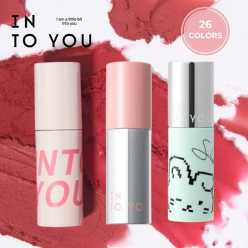 INTO YOU 定制空氣感唇泥 啞光絲絨持久顯白唇釉 【官方正品】