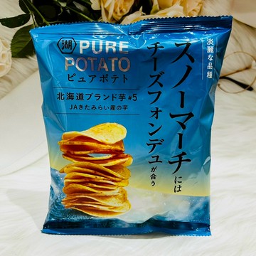 日本 KOIKEYA 湖池屋 洋芋片 起士風味/北海道扇貝奶油風味 52g