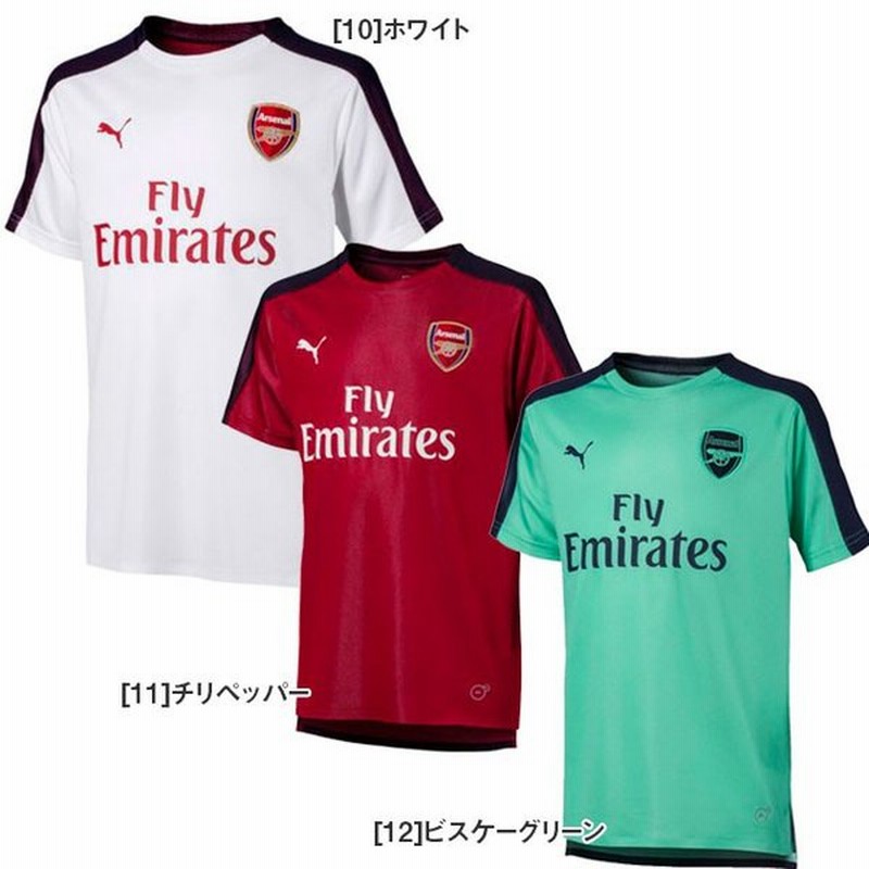 キッズ アーセナルfc レプリカ 半袖 ジュニア プラクティスシャツ Arsenal Ss スタジアムジャージ プーマ Puma 子供 サッカー 通販 Lineポイント最大0 5 Get Lineショッピング