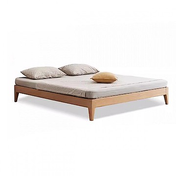 源氏木語西雅圖橡木原木色雙人加大180x190床架 Y90B49 (H014364738)