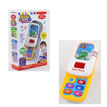 滿99元出貨 ??媽媽買?? 滑蓋音樂手機 益智玩具