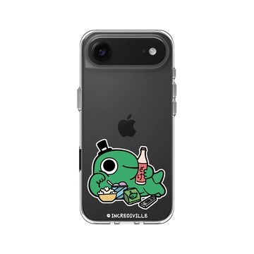 iPhone Air Clear Case（相機按鈕） 透明 - 怪奇事物所 Incrediville - 所長的酒池肉林