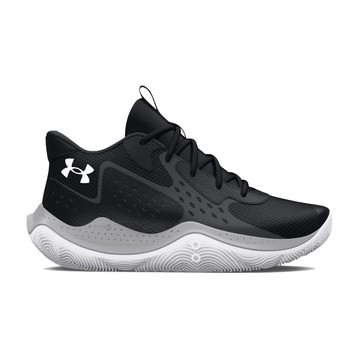 Under Armour 籃球鞋 UA Jet '23 大童款 運動鞋 訓練鞋 女鞋 中筒 緩震 舒適 透氣 耐磨 黑白