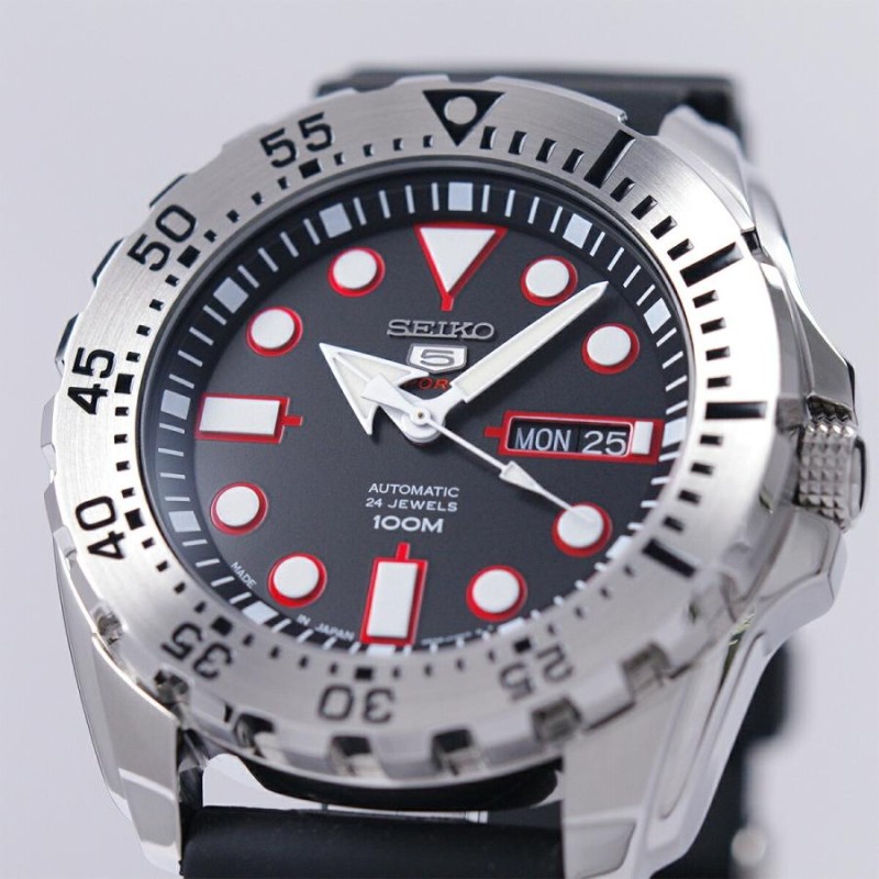 セイコー SEIKO 腕時計 5 SPORTS 海外モデル 自動巻き(手巻付き)  