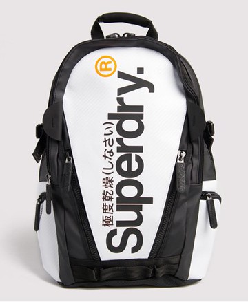 Superdry Men's Men's White Tarp Backpack - Size: 1SIZE