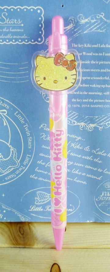 【震撼精品百貨】Hello Kitty 凱蒂貓 KITTY原子筆-全臉圖案 震撼日式精品百貨