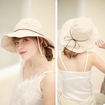 漁夫帽女夏防曬遮陽太陽帽子年新款防紫外線夏季薄款春秋時尚