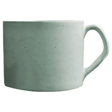 CON 馬克杯  300ml 陶瓷  日本美濃燒  綠色  1個