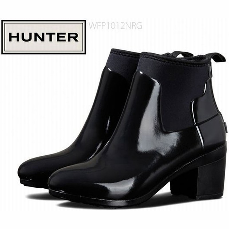 ハンター Hunter リファインド グロス ミッドヒール ブーツ Refined Mid Heel Gloss 1012 国内正規品 レディース レインブーツ 通販 Lineポイント最大0 5 Get Lineショッピング