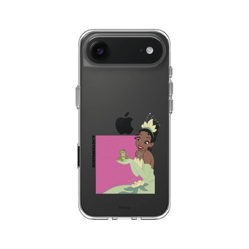 iPhone Air Clear Case（相機按鈕） 透明 - 迪士尼-公主系列 Disney Princess - 公主專屬系列-公主與青蛙 蒂安娜