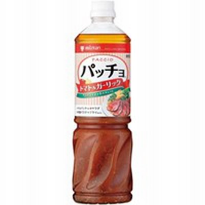 【Mizkan】 パッチョ トマトガーリック 1L 常温
