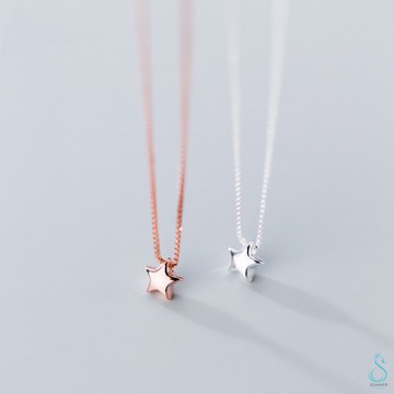 SUMMER韓 銀飾💫［S925純銀］迷你星  ⭐️星星項鍊 純銀項鍊 純銀飾品 韓國銀飾