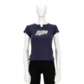 Puma 流行系列 Direct Brief 女款 黑色 亞規 Logo T恤 運動 休閒 短袖 63860716