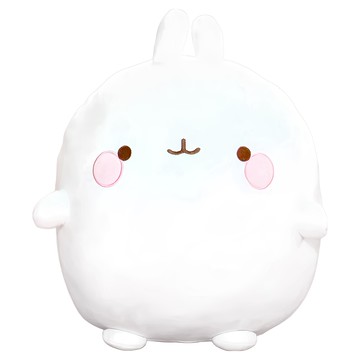 MOLANG 萌浪兔 絨毛娃娃 萌浪兔大臉  45cm  1個