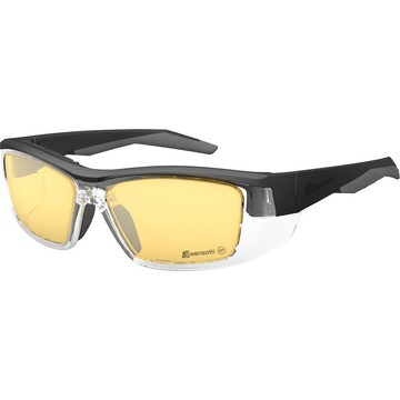 《Wensotti》安全運動功能鏡 wi6906-M04-1 砂黑 / SP增亮黃片
