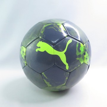 PUMA 足球 08458702 Cup Graphic 分尺寸 4號 5號球 舊銀x亮黃【iSport 愛運動】