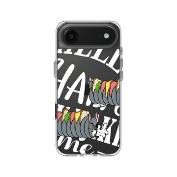 iPhone Air Clear Case（相機按鈕） 透明 - 湯姆貓與傑利鼠 Tom and Jerry - 湯姆貓三明治