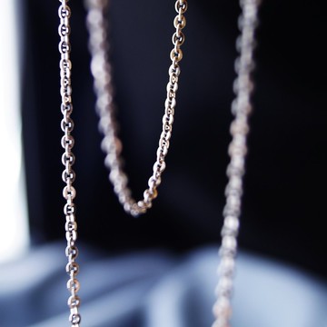 不鏽鋼項鍊 客製長度 不生鏽氧化 抗過敏 可洗澡碰水 易保養清潔