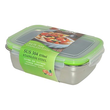 Dr. RIN 304不鏽鋼保鮮盒  850ml  1個
