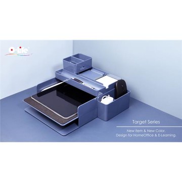 O-Life - Target 平板公文架 ( A4資料架 雙層 文件架 筆電收納 桌面收納 )