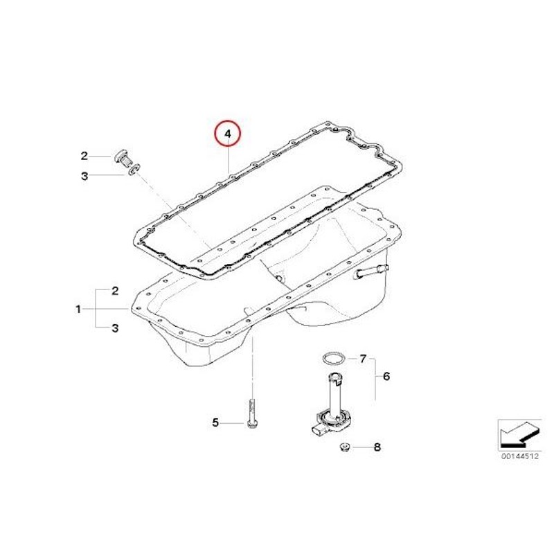 優良品]BMW Z4 E85 E86 E89 エンジンオイルパンガスケット オイルパンパッキン 11137548031 2.5i 3.0si  sDrive23i sDrive35i sDrive35is LINEショッピング