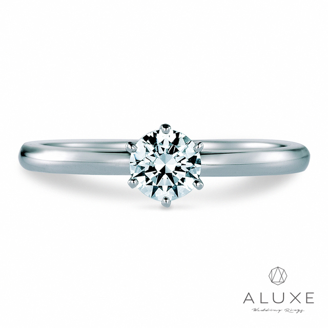 ALUXE 亞立詩 18K 0.30克拉 F/VS2完美車工求婚鑽戒 RS0630