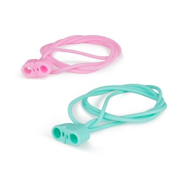 [RONEVER] 藍牙耳機矽膠防掉繩 MOE343-2 粉&綠