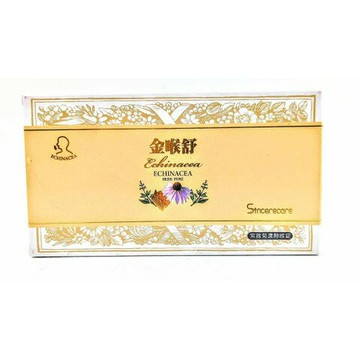 橙心  金喉舒紫錐菊濃醇喉錠30粒/盒