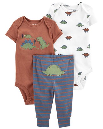 Baby 3-Piece Dinosaur Little Character Set